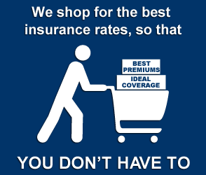We shop for insurance, so you don't have to.